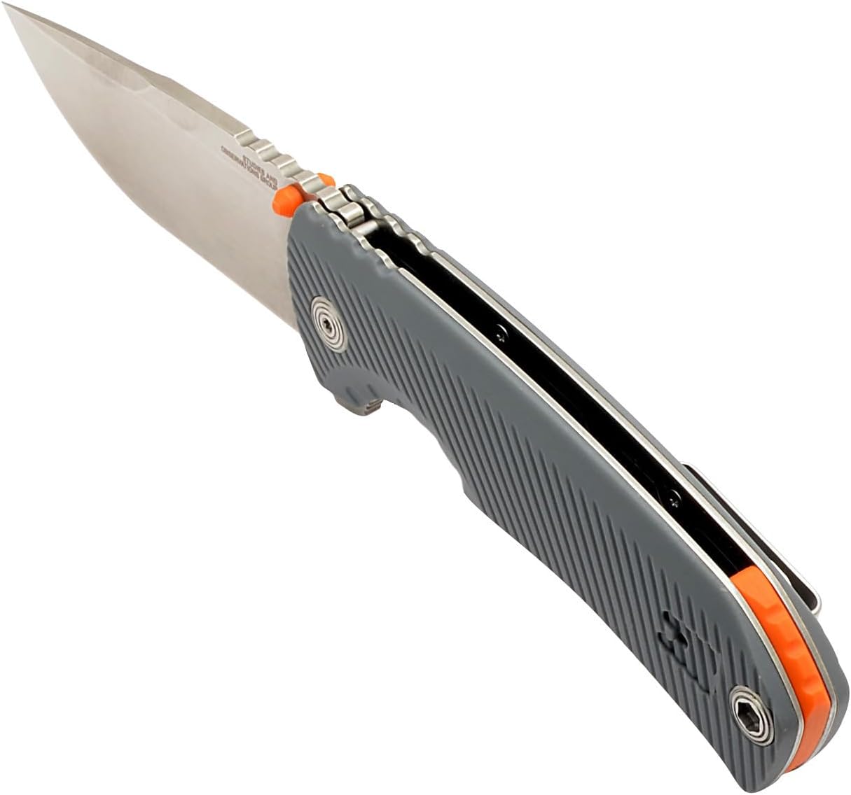 SOG Tellus FLK Daily Outdoor – Cuchillos plegables con cerradura de marco de tamaño completo  Mango GRN  Hoja de acero inoxidable CRYO 440C  Clip de