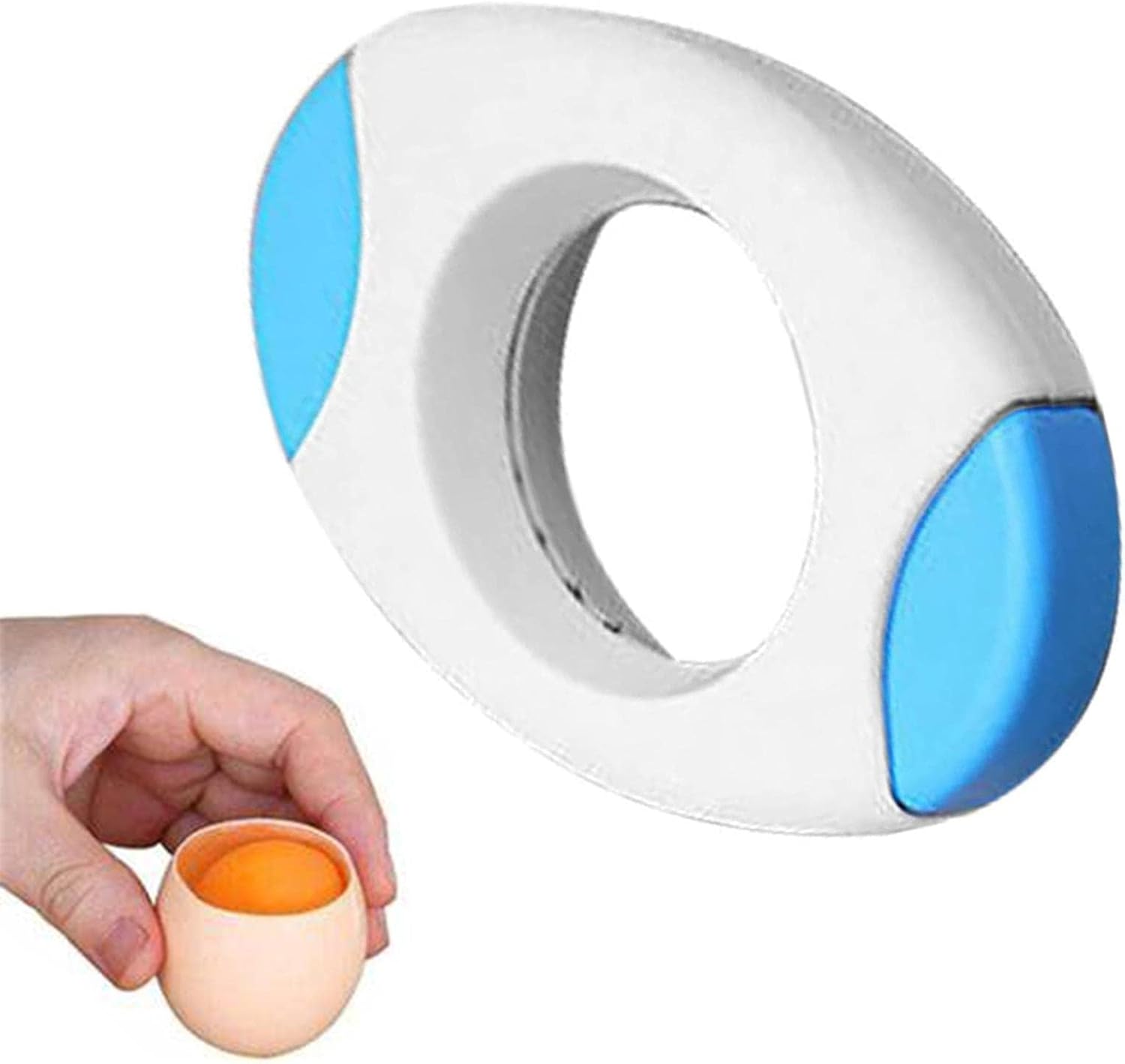 Herramienta de cortador de huevos, tijeras de cáscara de huevo, abridor de galletas, cortador de huevos, decoración de galleta de huevo, abridor de
