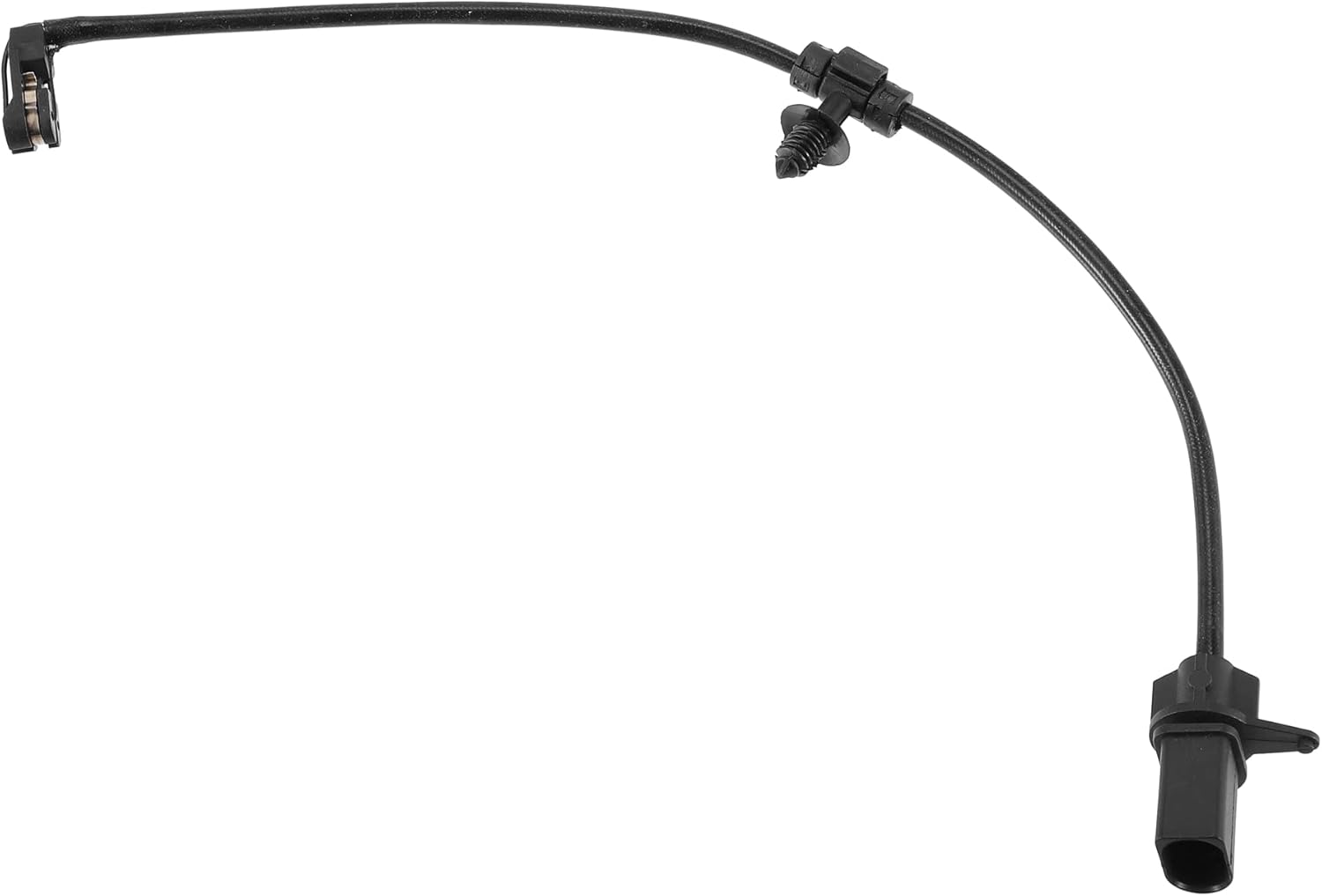 ACROPIX Sensor indicador de desgaste de pastillas de freno trasero para Audi Q5 A6 – Paquete de 1 negro