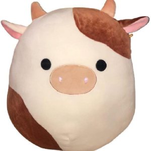 Squishmallow Kellytoy oficial – Escuadrón de granja coleccionable de peluche, animales suaves y blandos (Ronnie vaca, 8 pulgadas) Squishmallow Kellytoy oficial – Escuadrón de granja coleccionable de peluche, animales suaves y blandos (Ronnie vaca, 8 pulgadas)