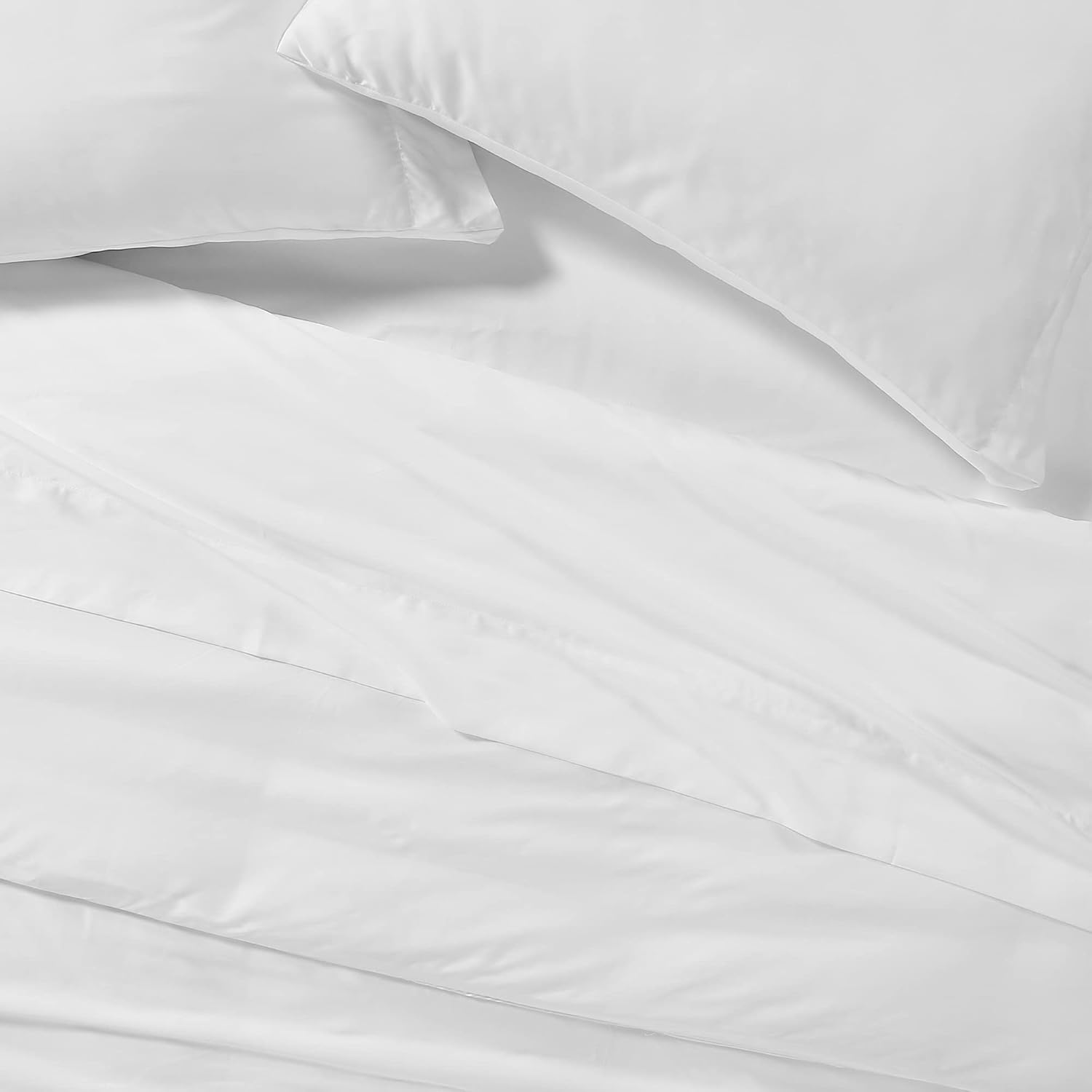 Sijo Juego de sábanas prémium 100% Lyocell de bambú, 3 o 4 piezas, 2 fundas de almohada, 1 sábana bajera ajustable y 1 sábana encimera opcional