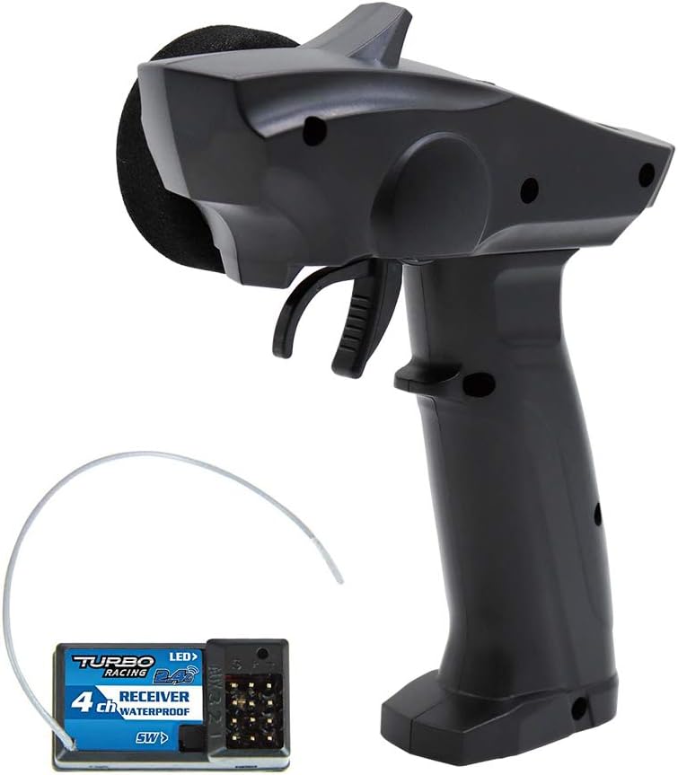 Kit de transmisor y receptor RC, transmisor y receptor de radio de 2.4 GHZ de 3 canales, transmisor y receptor 91803GVT Rc