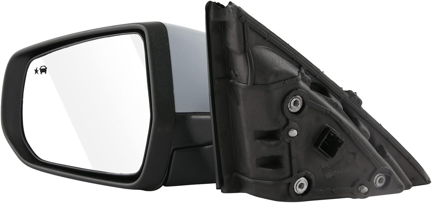 Partzer Espejo retrovisor lateral izquierdo para el conductor, 8 pines, compatible con Chevy Malibu LT Hybrid 2016-2018  GM1320603 84725732-PFM  Con