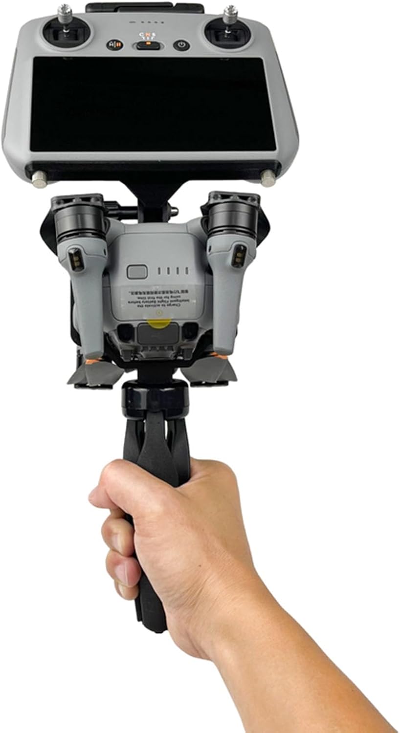 Soporte estabilizador de mano para dron, kit de soporte modificado, adaptador de agarre de cámara, montaje de trípode de tornillo 14 para DJI RC 2
