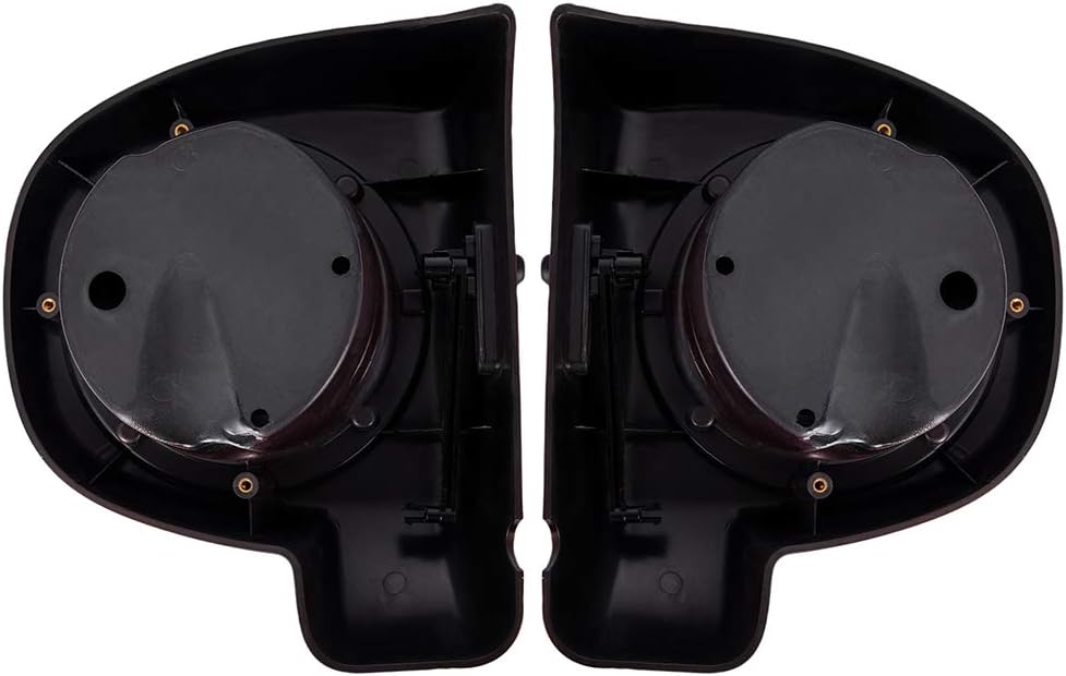 Moto Onfire Twisted Cherry – Cápsulas de altavoz de carenado inferior de 6.5 pulgadas para Harley Touring Road Glide Street Glide 2014 2015 2016