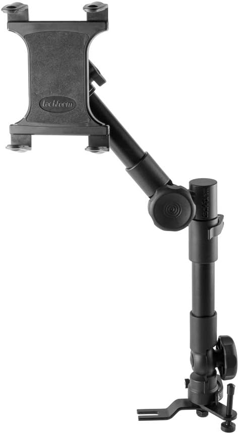 Tackform – Soporte de tableta resistente para camiones, serie Impact de Tackform – Soporte universal para riel de asiento de vehículo (telescópico
