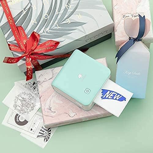 Phomemo Mini impresora M02 Pro – Impresora térmica Bluetooth de fotos con 3 rollos de papel adhesivo colorido, compatible con iOS + Android para