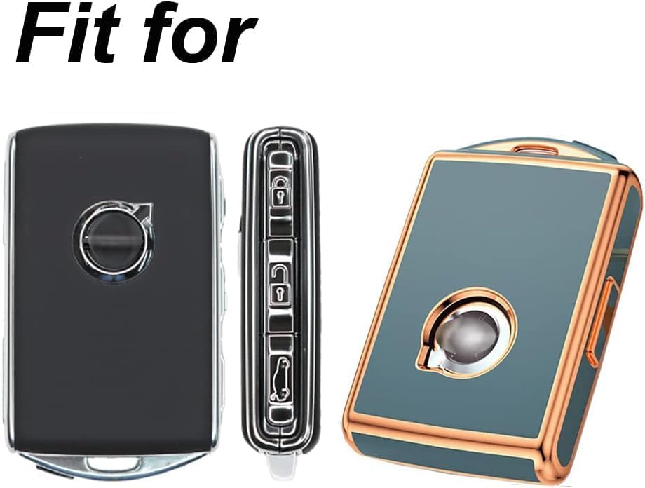 Funda para llavero compatible con Volvo XC40 XC60 S90 TPU suave llavero funda para llaves Accesorios Protector 4 botones