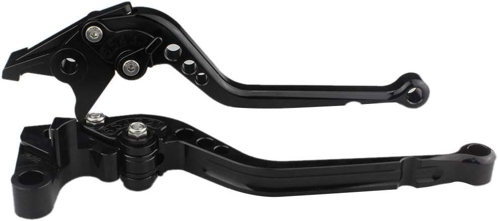 Palancas de freno de embrague CNC para RE Himalayan 400 411 2018-2023, Classic 350 500CC 2009-2020, Thunderbird 350 X350, Bullet 350 350es Long Black
