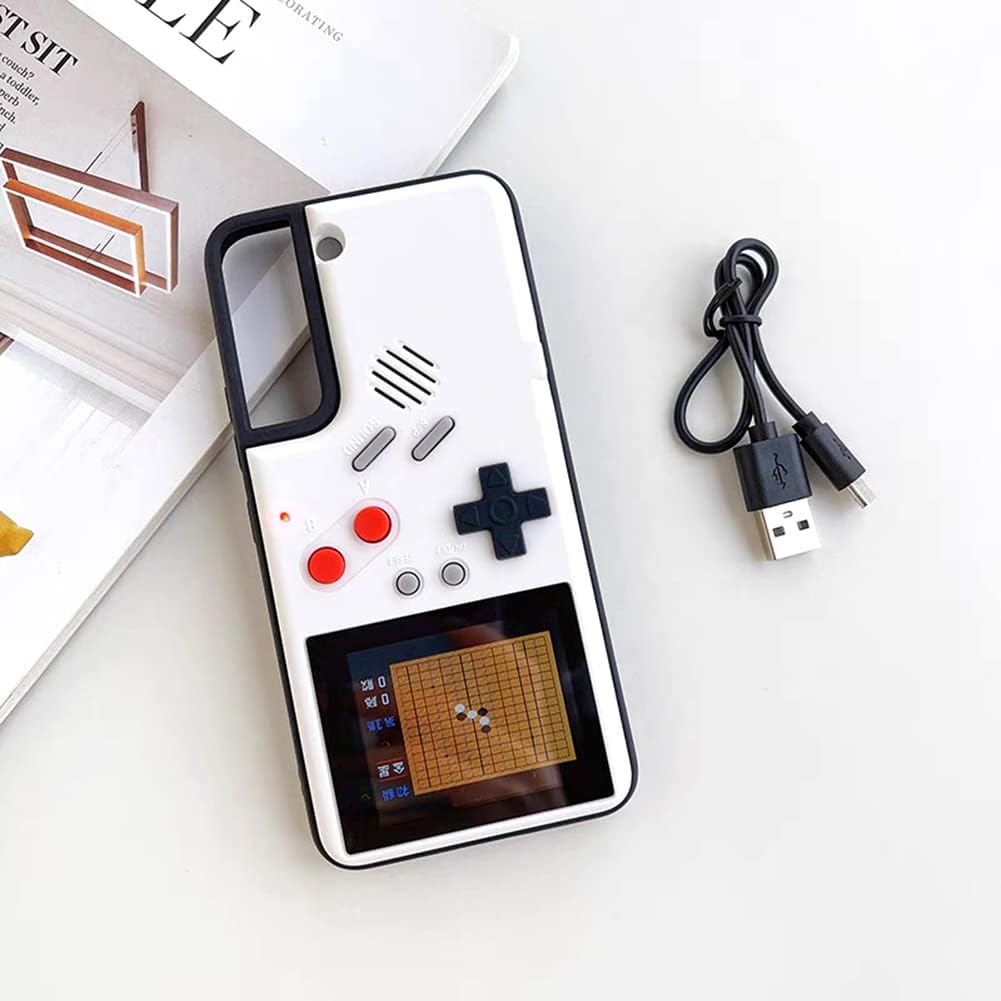 Gameboy – Funda para Samsung Galaxy S23 Ultra 36 juegos integrados, funda de videojuegos retro para Galaxy S23 Ultra, funda protectora para Galaxy