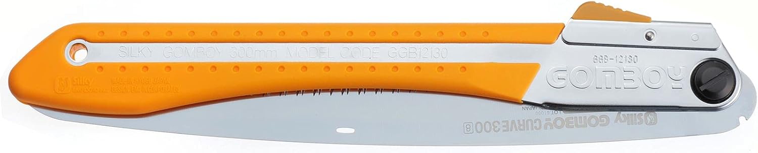 Silky GomBoy Curve – Sierra plegable profesional (11.811 in, dientes grandes) (717-30)