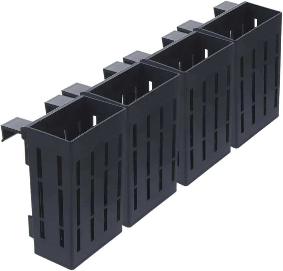 Ipetboom Soporte colgante para plantas de acuario, 4 piezas, maceta acuática con gancho, plantas acuáticas para acuario, plantas de agua para peces