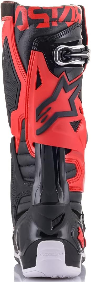 Alpinestars Botas Tech 10 unisex para adultos, color rojonegro