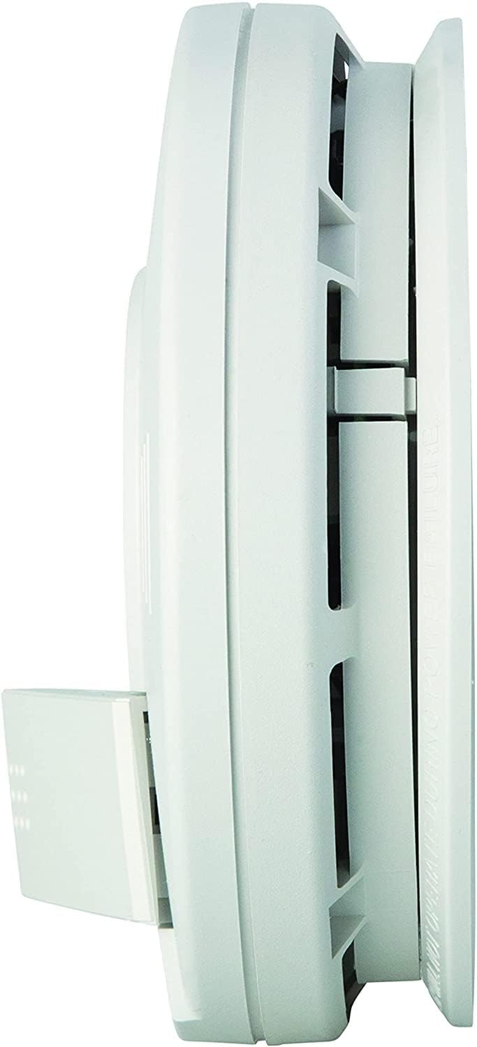 Kidde Detector de humo y monóxido de carbono, con cable duro, combinación de interconexión de humo y CO alarma con batería de respaldo, alerta de