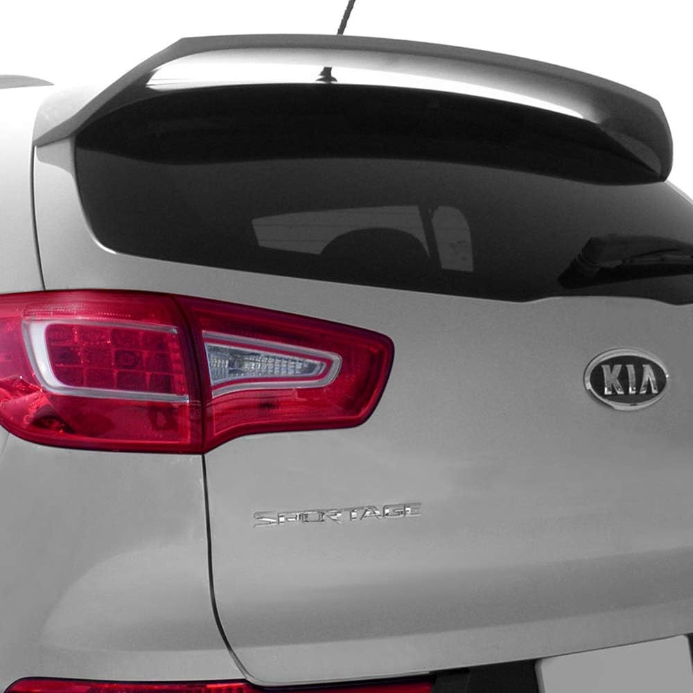 Dawn Enterprises SPORTAGE11 – Alerón de pedestal de estilo personalizado compatible con Kia Sportage – Imprimado sin pintar (UNP)