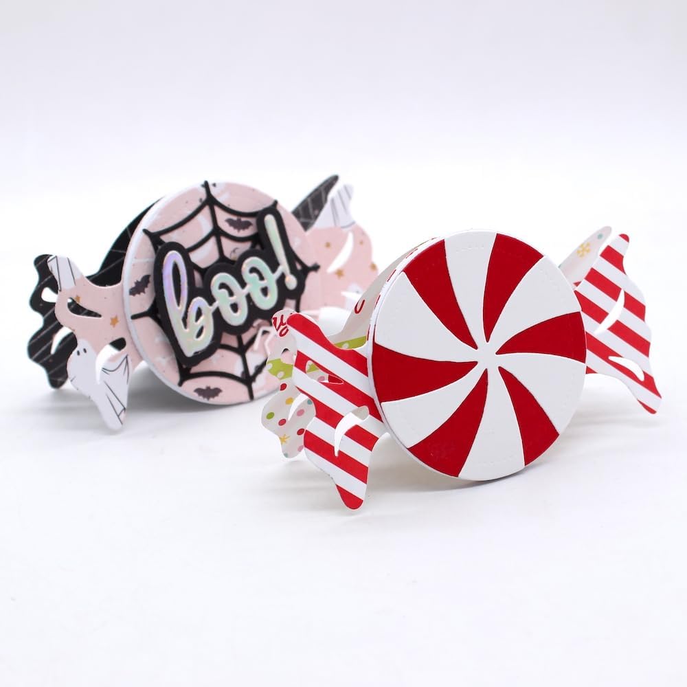 KSCRAFT Plantillas de troqueles de corte de metal para manualidades, álbumes de recortes, decoración en relieve, tarjeta de papel DIY