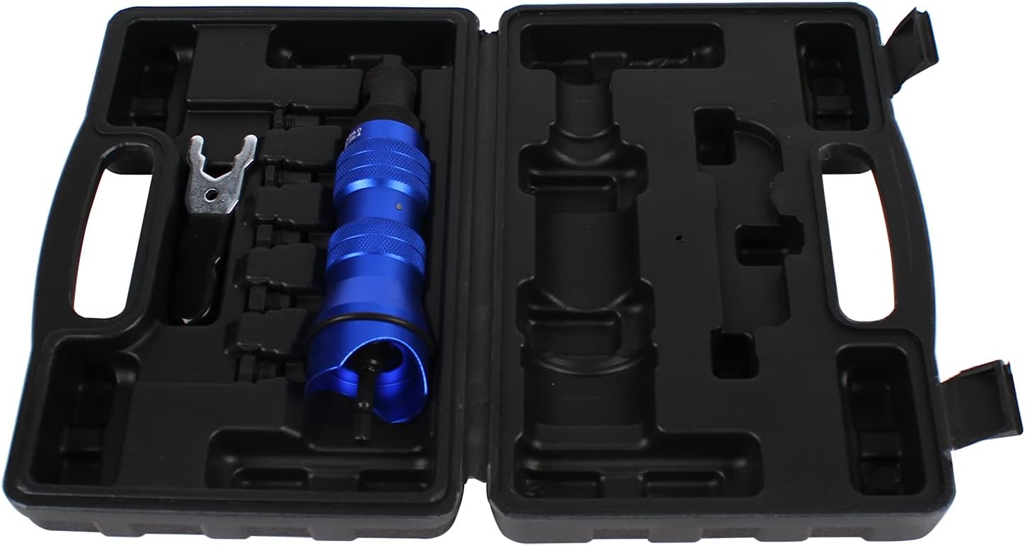 ADR36 – Kit de adaptador para taladro de remache ciego (0.094in, 0.252in), color azul