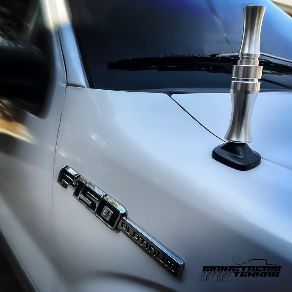 Antena Goose Call Truck – Antena de radio corta de aluminio anodizado resistente de 5.5 pulgadas, kit universal para la mayoría de camiones,