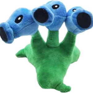 7 “Pea Plants and Zombies vs Peashooter Juguetes de peluche Threepeater PVZ Plush 1 2 Peluche suave de tres cabezas Juguete de guisante de hielo 7 “Pea Plants and Zombies vs Peashooter Juguetes de peluche Threepeater PVZ Plush 1 2 Peluche suave de tres cabezas Juguete de guisante de hielo