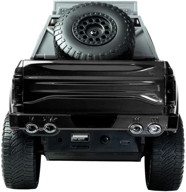 QFX BT-150 Altavoz Bluetooth estilo camión con LED (negro)