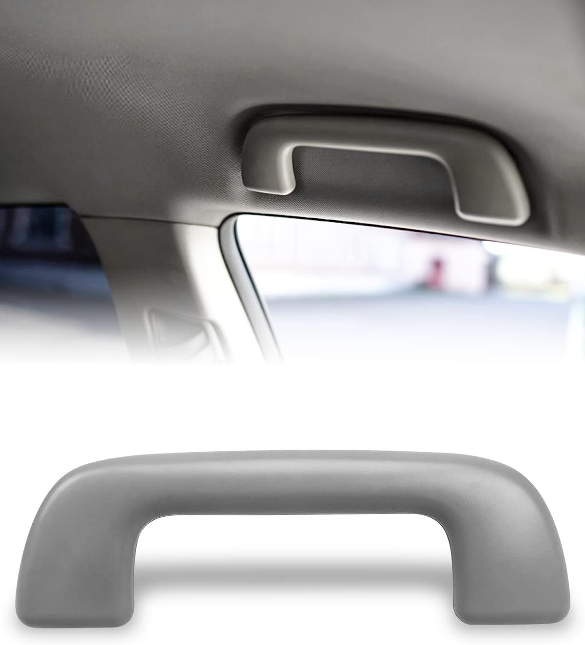 1 barra de agarre para techo automático sin gancho para Toyota Rav4 Yaris Aruis y más reemplazar 74610-52020 74610-52030 74619-0M010 74683-8010,