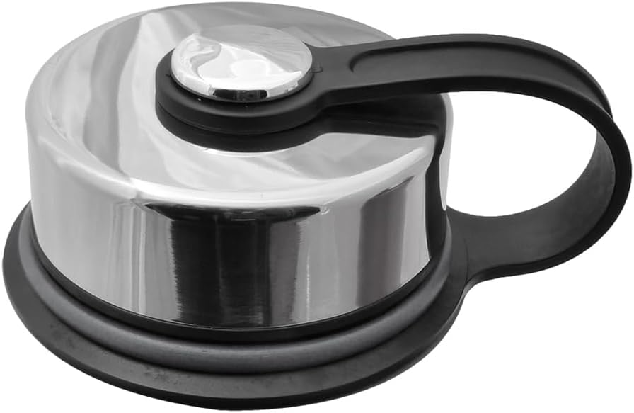 MIRA Tapa inoxidable para botellas de agua de boca ancha MIRA  Compatible con varios tamaños 12, 18 onzas, 22 onzas, 32 oz y 40 oz  Tapa a prueba de