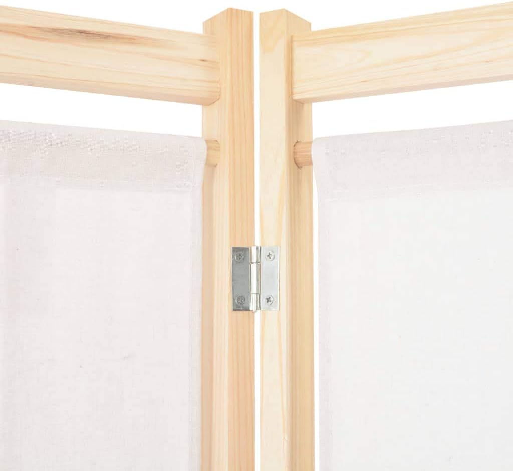 Divisor de habitación de 4 paneles  Divisor de pantalla de habitación plegable decorativo  Pared de división independiente  Divisor de pantalla
