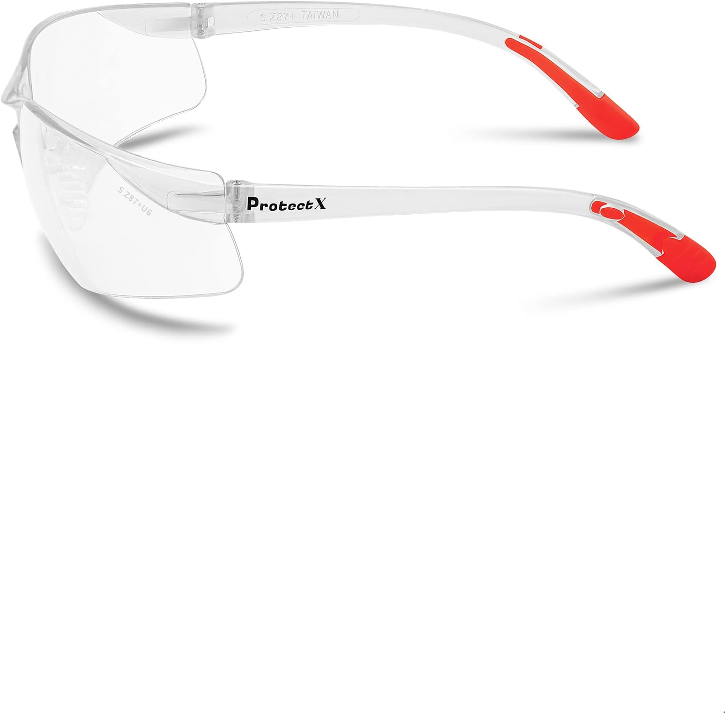 ProtectX Gafas de seguridad para hombres y mujeres, lentes de sol de seguridad con lentes antivaho resistentes a los arañazos, agarres