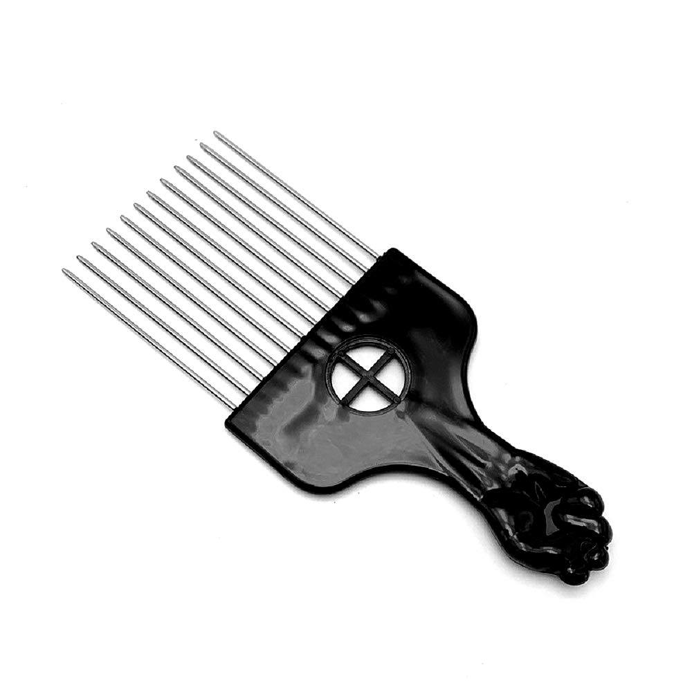 Cepillo de esponja para el cabello, agujeros grandes, rastas mágicas de peluquería con bloqueo de ondas afro para hombres y mujeres, herramienta de