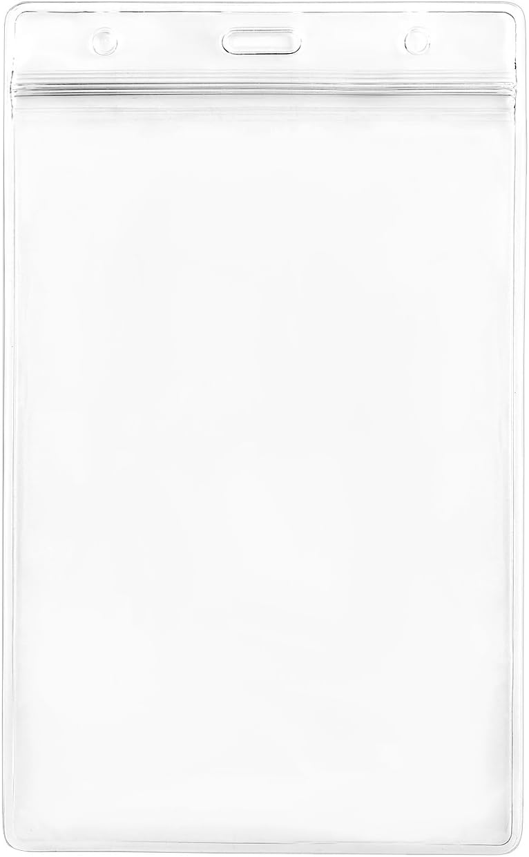 12 soportes transparentes extra grandes de 6 x 4 pulgadas para pasaporte, efectivo, billetes de avión, recibos, tarjetas de crédito, etc