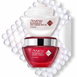 Avon Anew Reversalist Crema de Día SPF 25 1.7 fl oz y Anew Reversalist Crema de Noche 1.7 fl oz con protinol 1.7 fl oz Avon Anew Reversalist Crema de Día SPF 25 1.7 fl oz y Anew Reversalist Crema de Noche 1.7 fl oz con protinol 1.7 fl oz