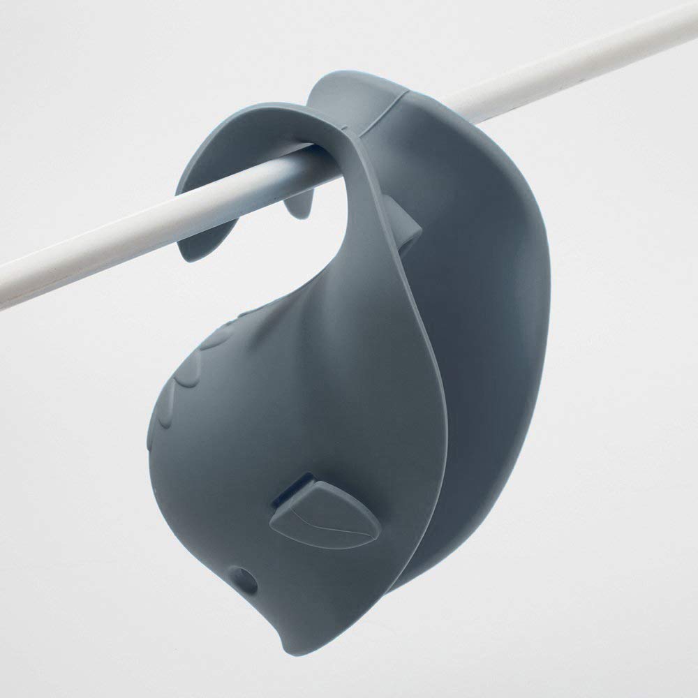 Cubierta de boquilla de baño para bañera, protege al bebé de golpes durante el baño, cubierta protectora universal para grifo, diseño de ballena