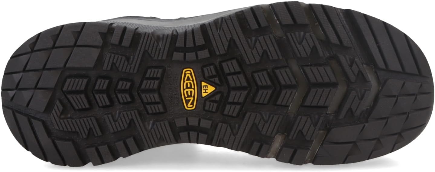 KEEN Utility Kansas City Botas de trabajo atléticas impermeables con punta compuesta KBF de altura media para hombre