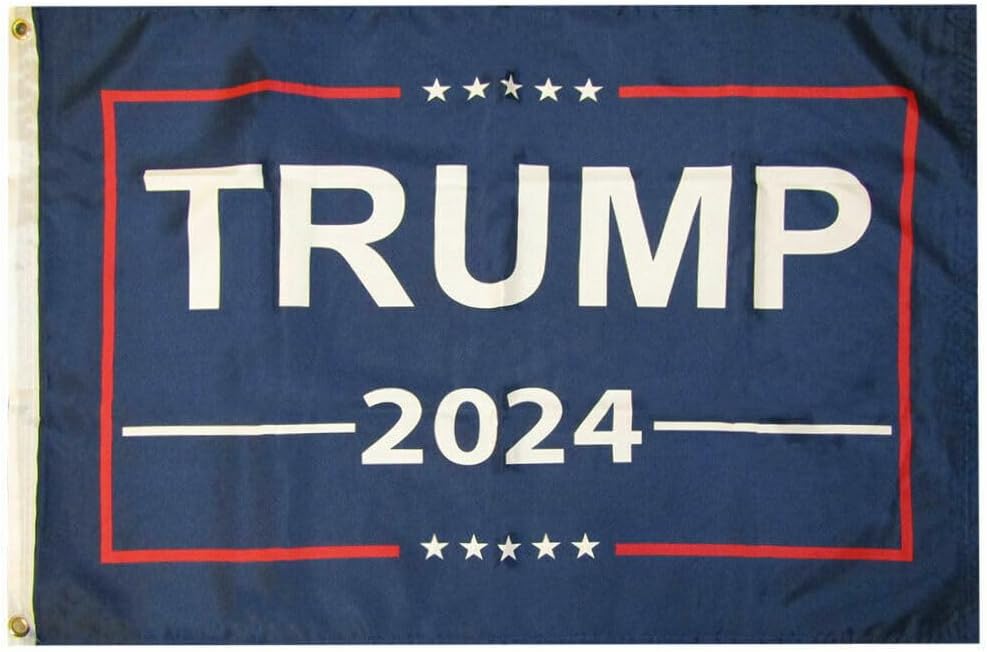 Premium Trump 2024 100D Woven Poly Nylon 6×10 6’x10′ Flag