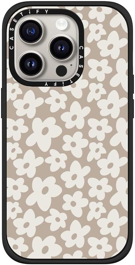 CASETiFY Impact – Funda para iPhone 15 Pro 4 veces probada contra caídas de grado militar, protección contra caídas de 8.2 pies, compatible con
