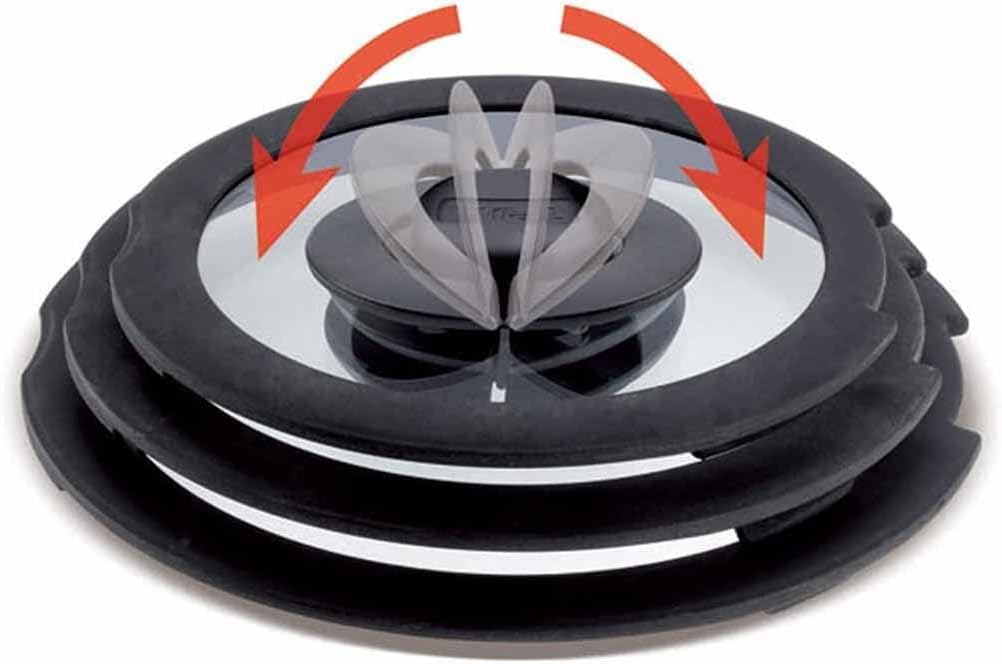 Tefal Lid 11.0 inches (28 cm) Butterfly Glass Lid Ingenio Neo L99367 T-fal