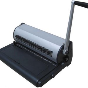 Tamerica TCC-SP41 Máquina de encuadernación en espiral resistente con pasadores totalmente desacoplables, 20 hojas de papel de 20 libras máx. Tamerica TCC-SP41 Máquina de encuadernación en espiral resistente con pasadores totalmente desacoplables, 20 hojas de papel de 20 libras máx.