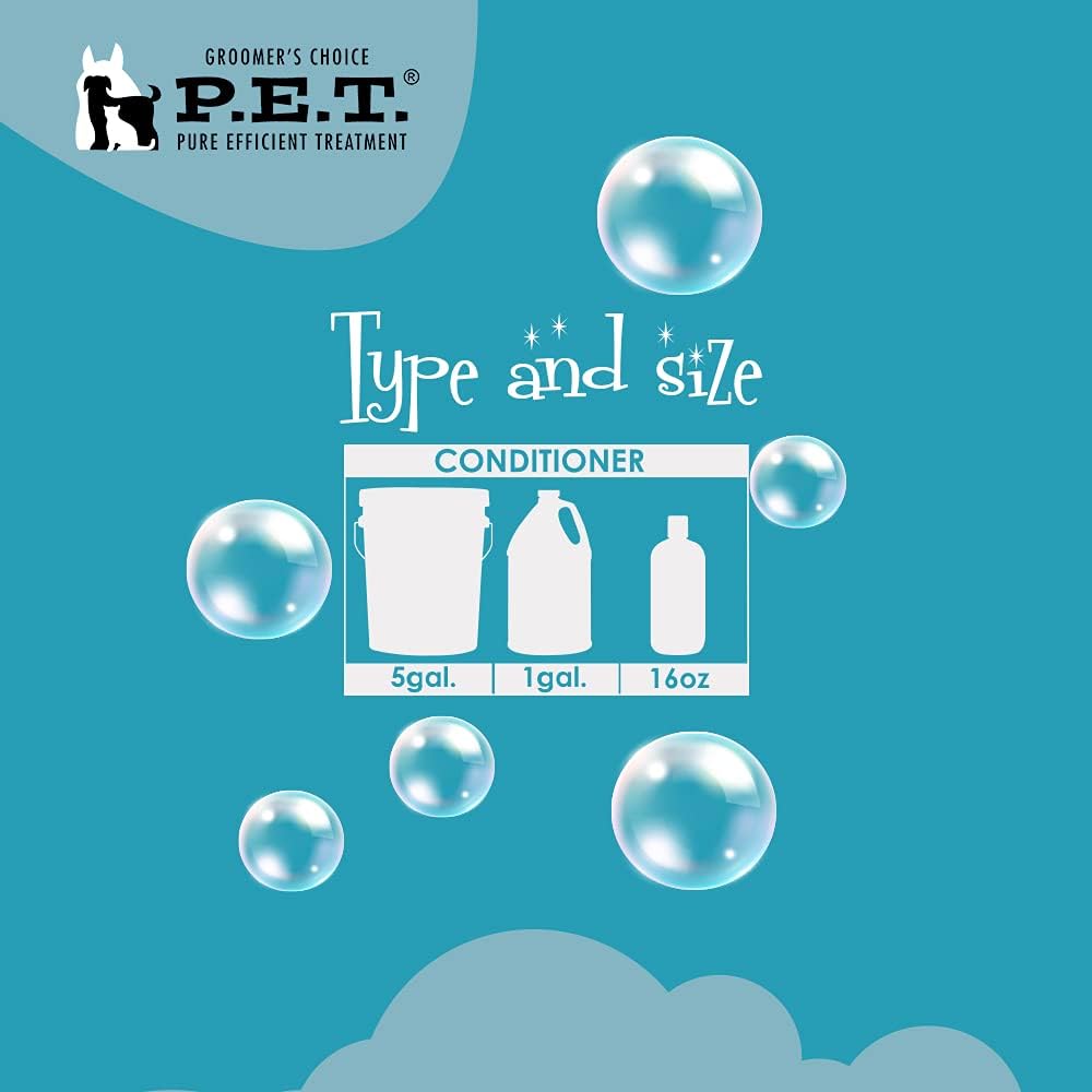 P.E.T. Pure Efficient Treatment Baby Mild – Acondicionador de melón de pepino para cachorros y gatitos, 16 onzas líquidas, ecológico, sin parabenos