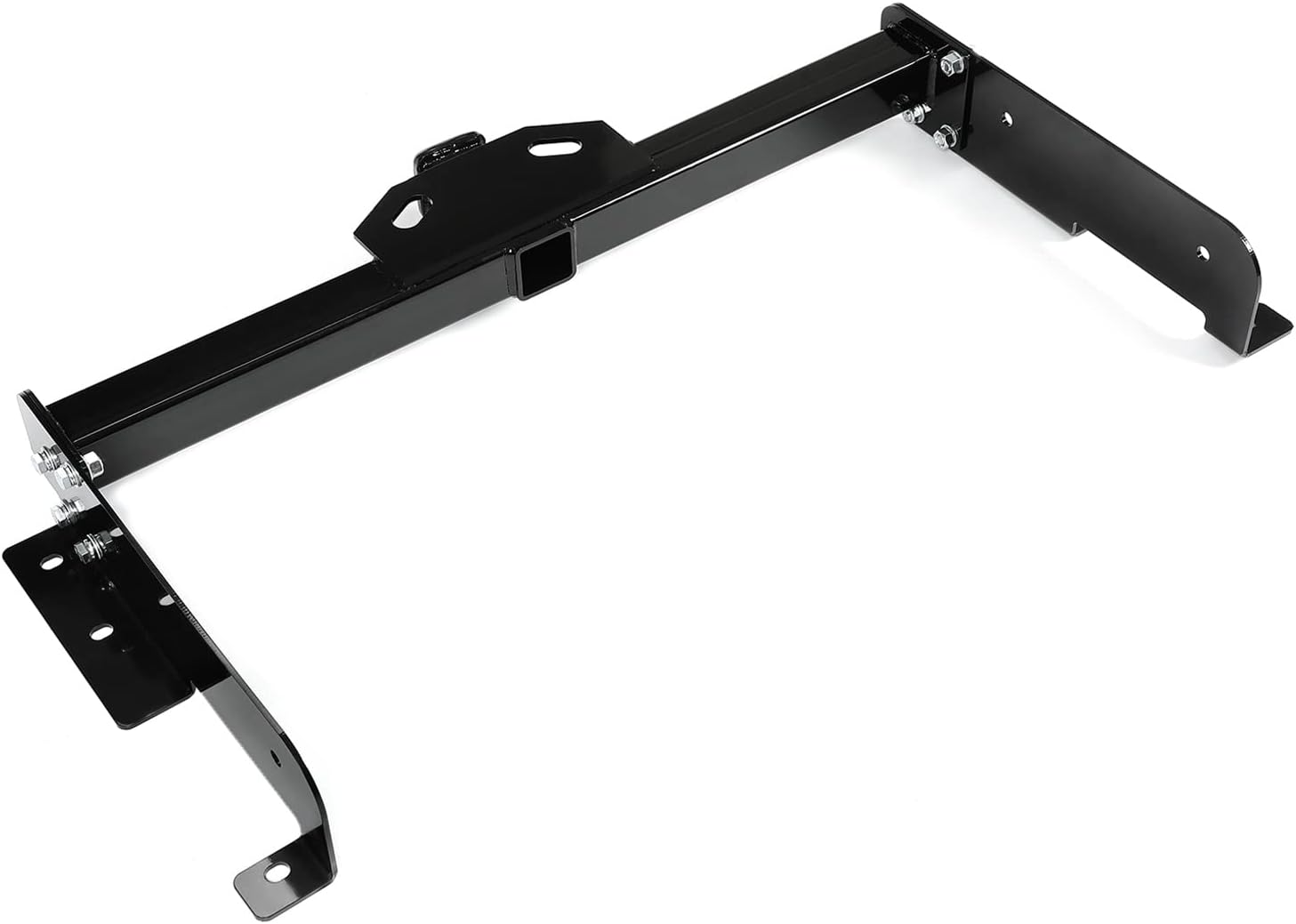 KUAFU Enganche de remolque clase 3 de 2 pulgadas compatible con Chevrolet Express 1996-2023 1500 2500 3500 GMC Savana 1500 2500 3500 receptor de