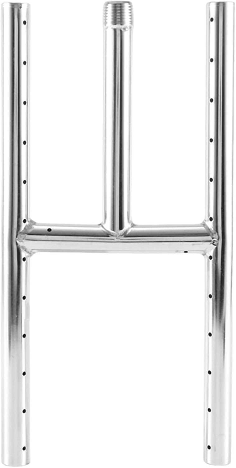 SHOKHI Piezas de repuesto para chimenea y hoguera de acero inoxidable 304, 12 x 6 pulgadas
