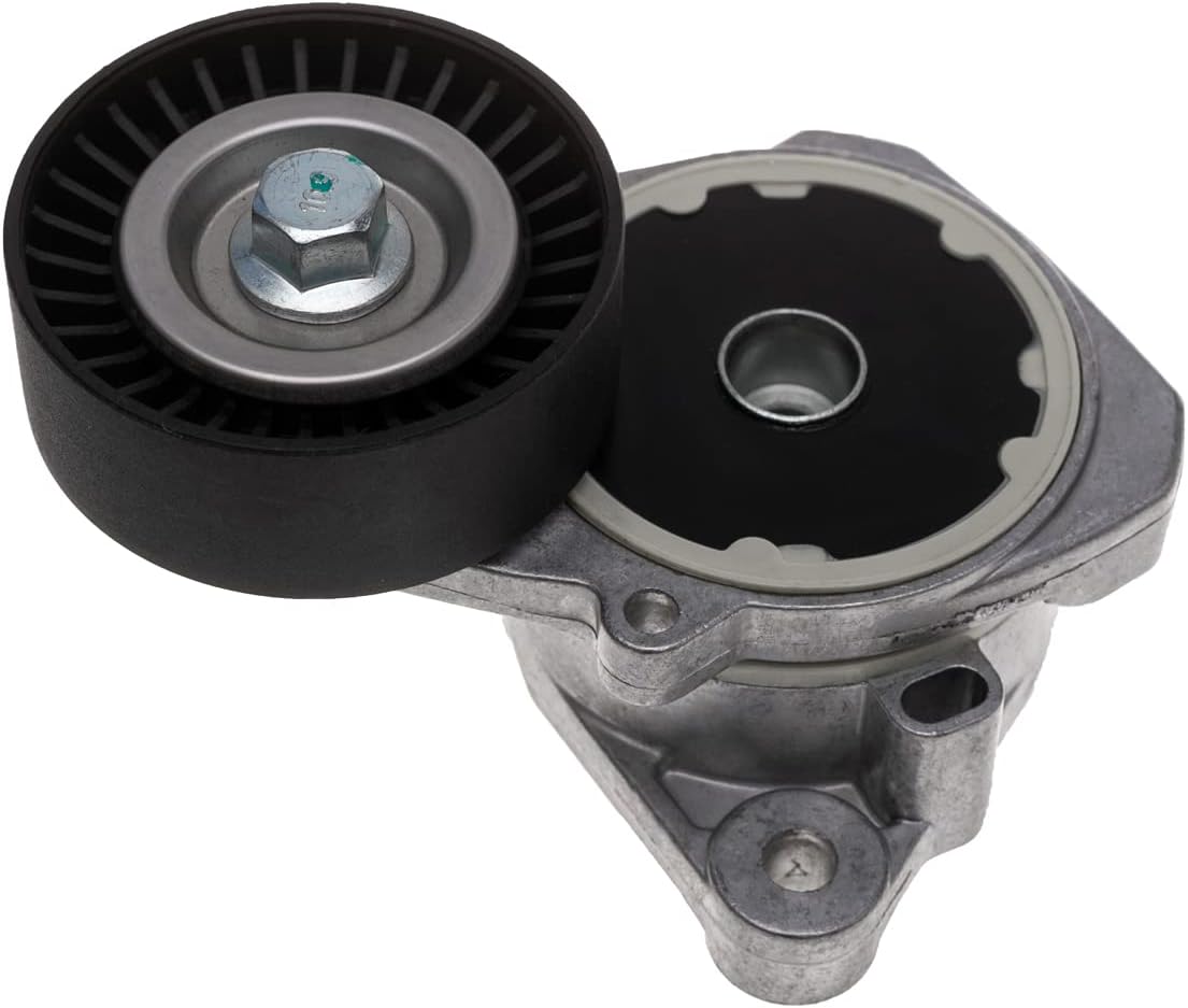 AUQDD Conjunto de tensor de correa y polea 89380 (para 4.6L 1UR-FSE Eng. 5.0L 2UR-GSE Eng.) apto para Lexus GS F 16-20, 08-11 GS460,08-14 IS F,07-17