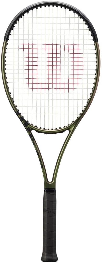 Wilson Blade 98 V8 – Raqueta de tenis de 18 x 20, cuerda de calidad, tamaño de agarre