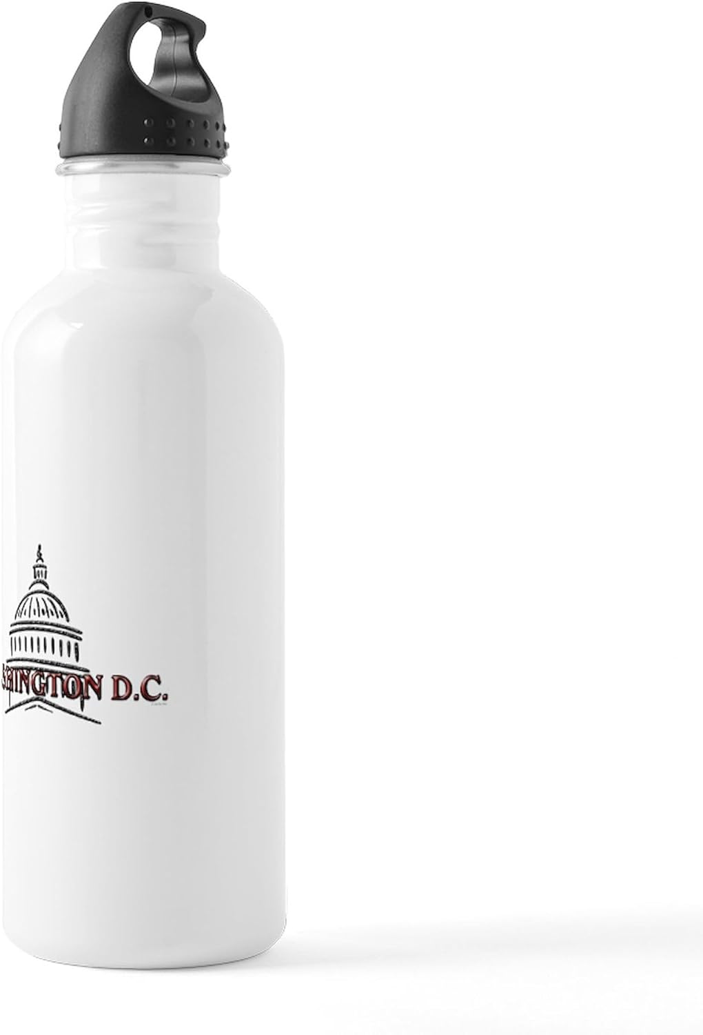 CafePressWashington DC Acero Inoxidable Botella de agua 1.0LBotella de agua de acero inoxidable, 1.0L botella de deporte