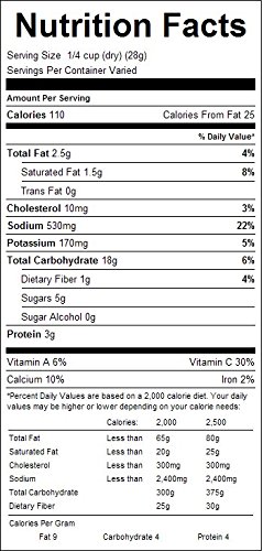 Mezcla de sopa de brócoli Cheddar – 1.25 lb (20 oz) Tina