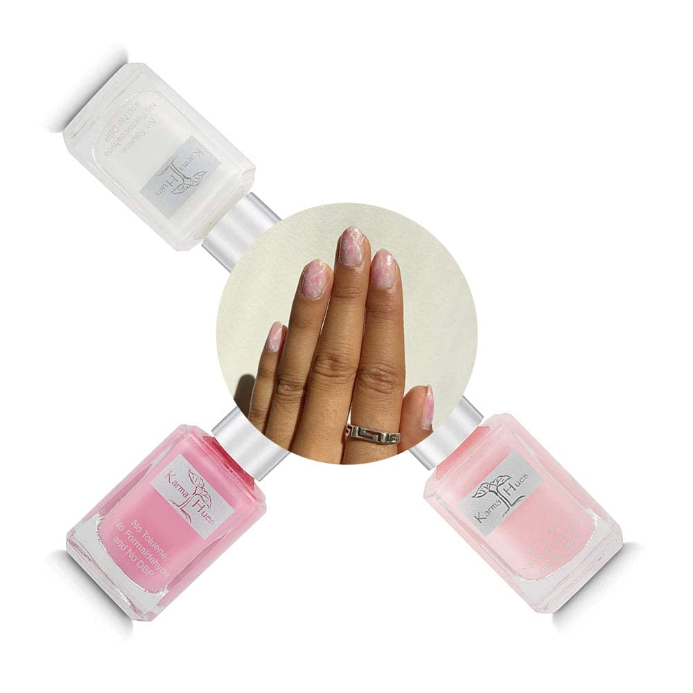karma organic Hermosos colores combinación de esmalte de uñas natural, no tóxico, pintura de uñas vegana y libre de crueldad animal