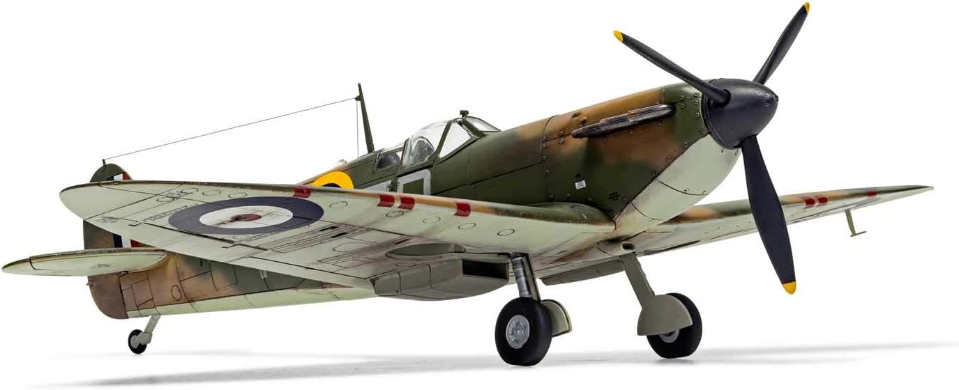 Airfix Supermarine Spitfire MK Ia 148 WWII Aviación Militar Kit de Modelo de Plástico A05126A