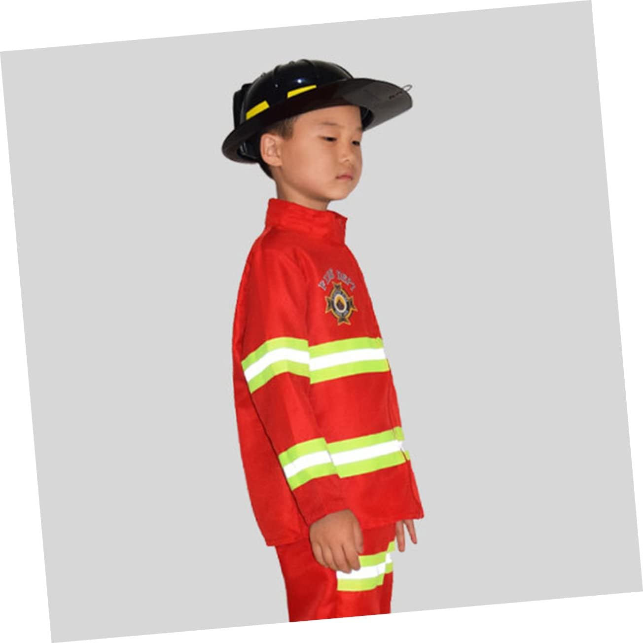 Toyvian Casco de bombero, casco de seguridad para niños, camión de bomberos, 2 unidades, sombrero de bombero, sombrero de bombero, disfraz de casco