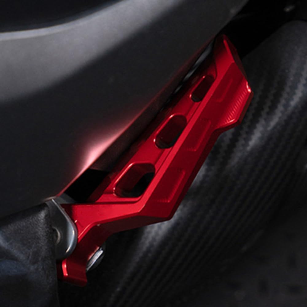 ESPEEDMTC para YAMAHA Fazer FZ-1 FZ-6 FZ-6R FZ-8 FZ-8S FZ-25 Pasapiés trasero Pasapiés Pasador Pasador Ampliador Pedal CNC Reposapiés de aluminio