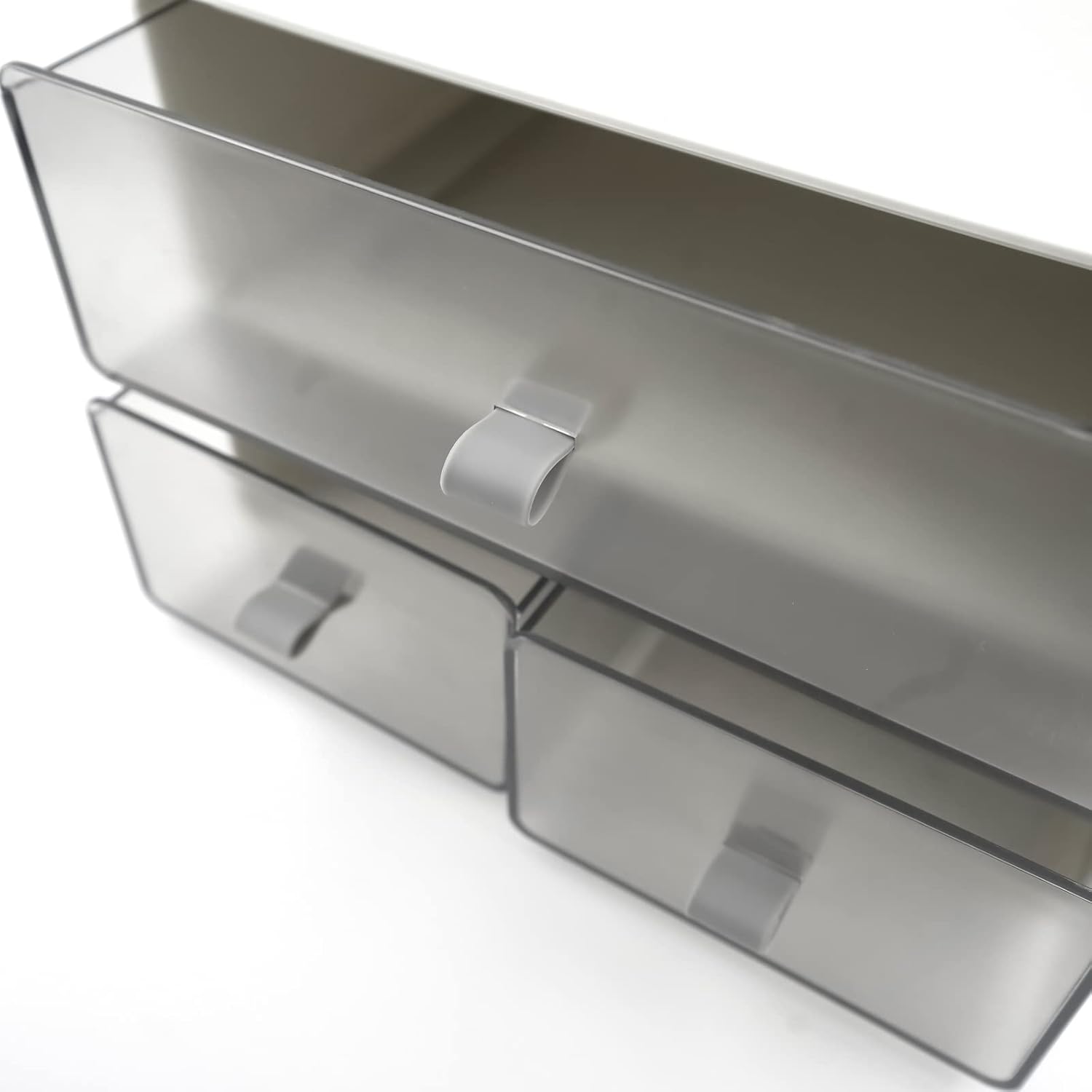Desk Drawer Storage Box,Office Supplies Organizer, Plastic Cosmetic Organizer, Desktop Grocery Storage Box.For StationeryOffice SuppliesSchoolHome