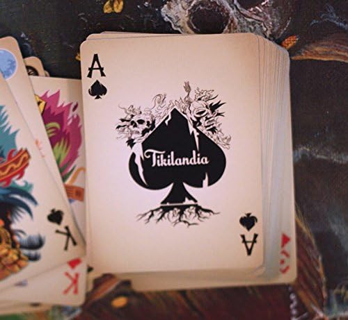Tikilandia Naipes Poker Tamaño Deck USPCC Edición Limitada Personalizada